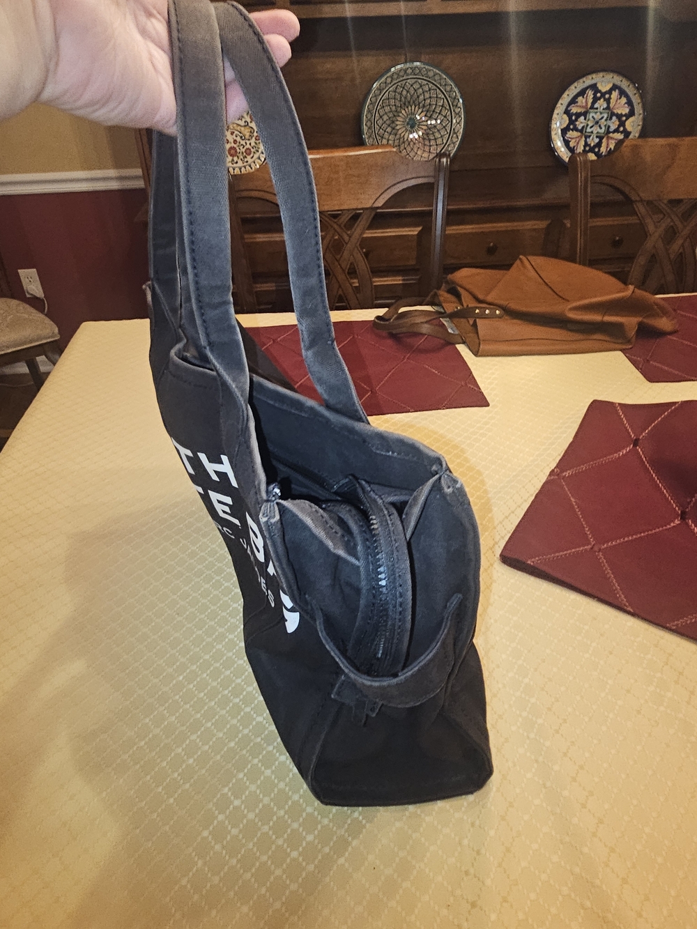 Marc Jacobs 16" The Tote Bag in Black - Picture 15 of 16